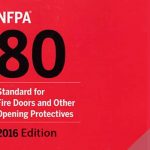 درب مقاوم در برابر حریق - استاندارد NFPA 80